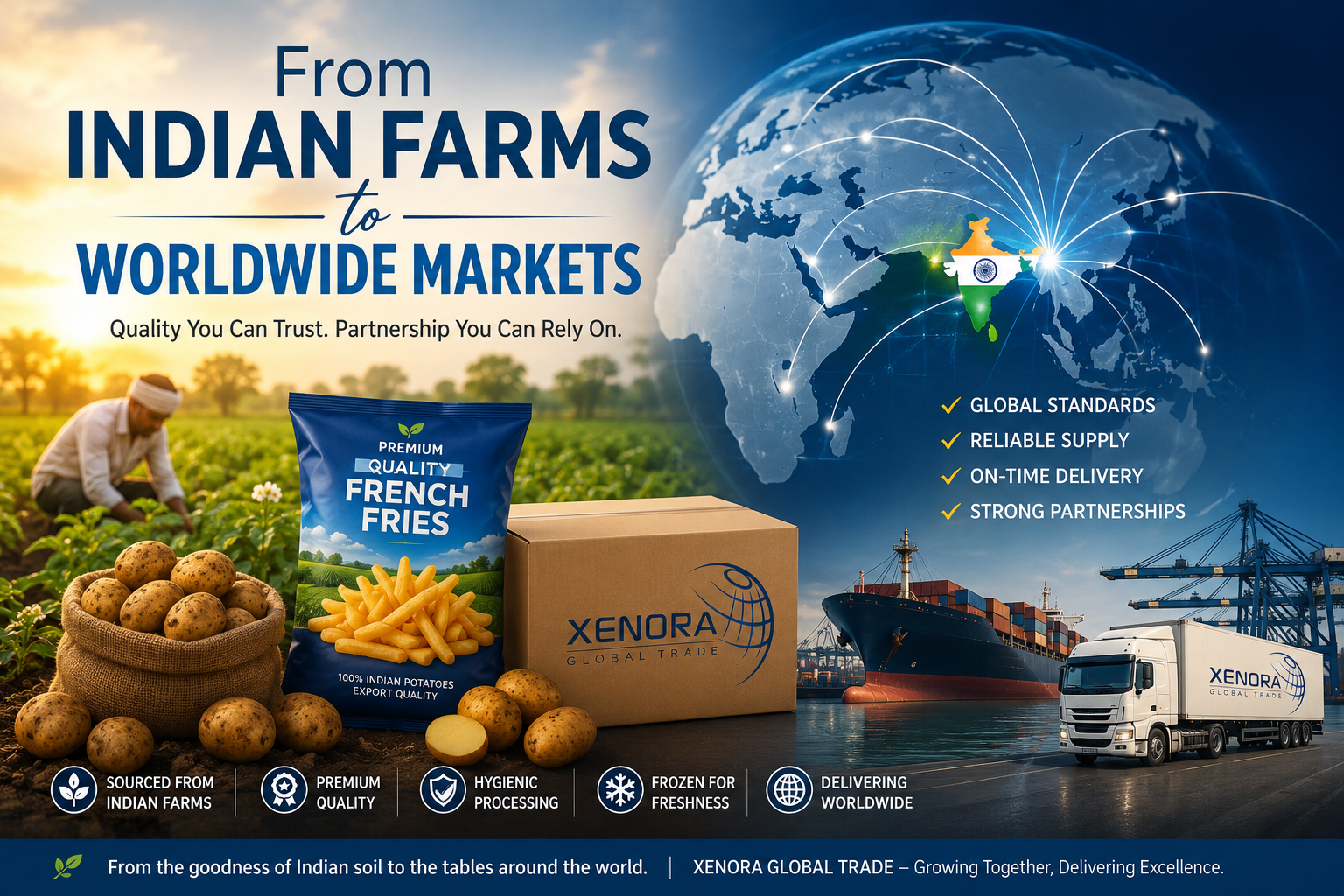 From Indian Farms to Worldwide Markets